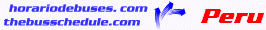 horario de bus logo Pérou